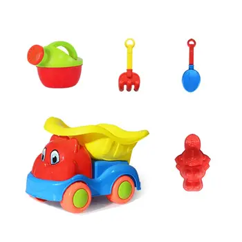 

Beach Toys for Kids 4-9pcs Baby Beach Game Toy Children Sandbox Set Kit Summer Toys for Beach Play Sand Water Play Cart
