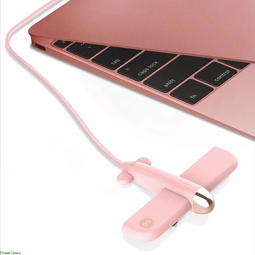 3 цвета форма самолета водонепроницаемый 4-портовый USB 2,0 концентратор разветвитель 4 в 1 конвертер концентратор USB разветвитель