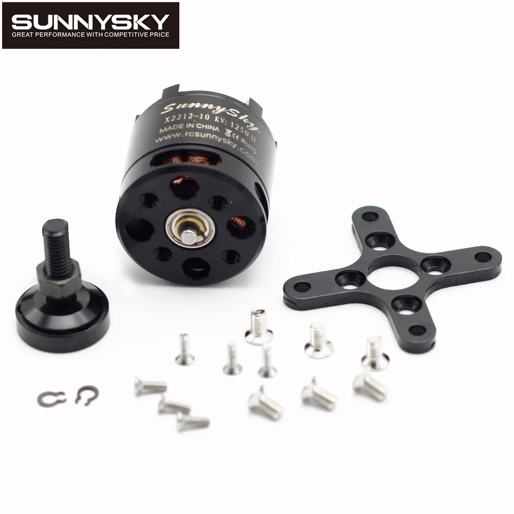 Sunnysky X2212 980KV/1250KV/KV1400/2450KV 2-4S Brushless Motor (Short shaft) For RC Multi-rotor Aircraft Aerobatic Quadcopter thumbnail 2