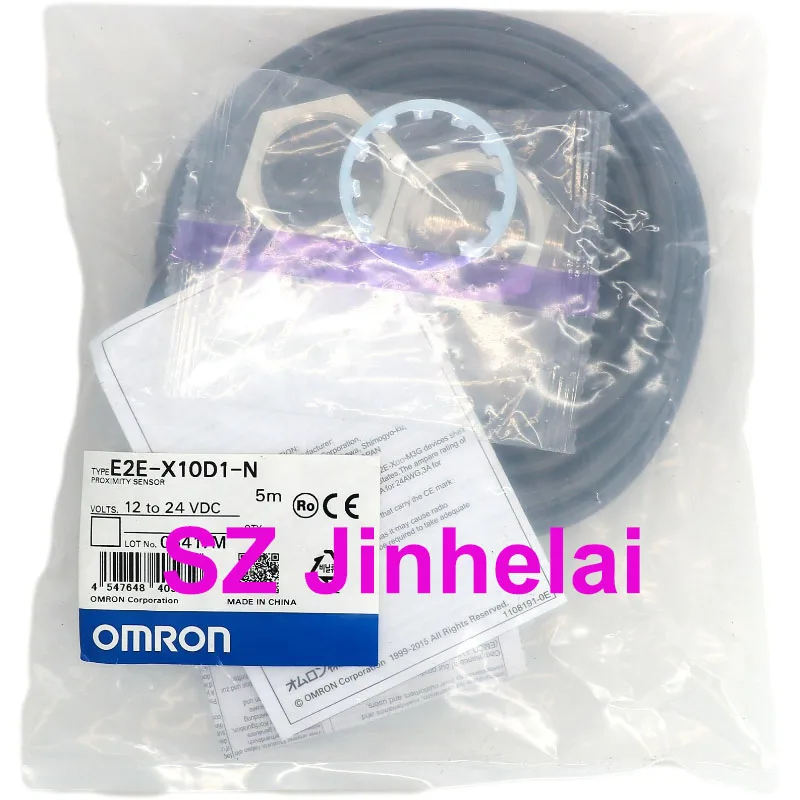 Оригинальный датчик приближения OMRON E2E-X10D1-N 5 м 12-24 В постоянного тока |