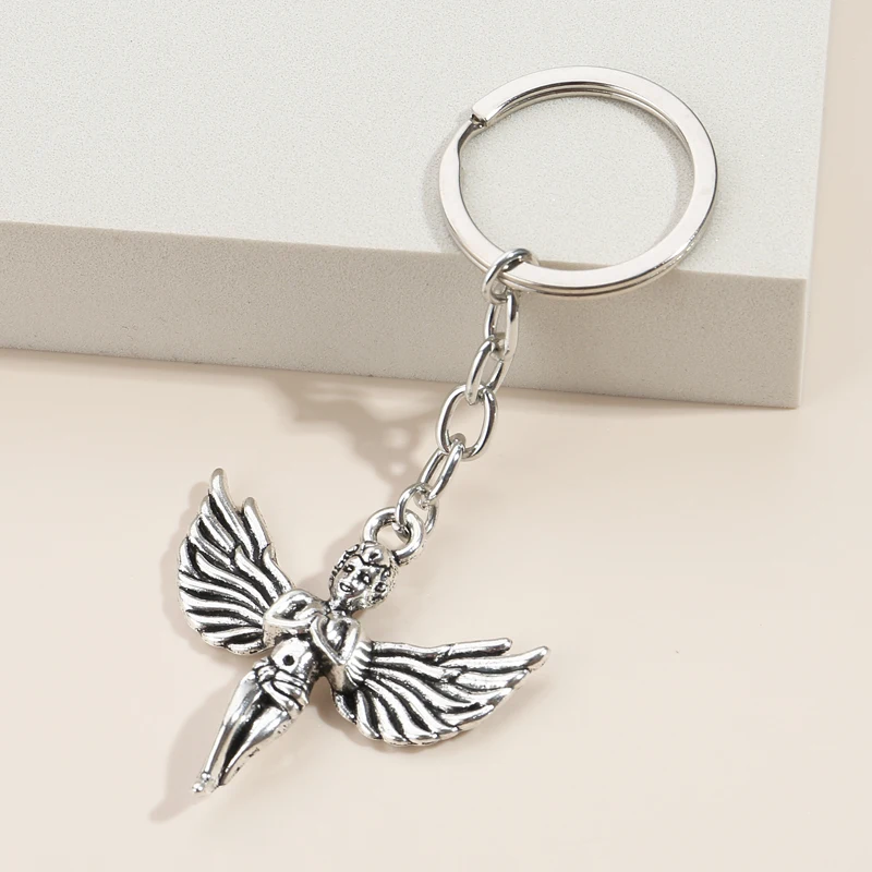Cute Keychain Love Angel Key Ring Cupid Key Chains Souvenir Gifts