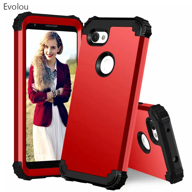 Custodia Rigida In Silicone 3 In 1 Per Pc Glitter Per Google Pixel 3 Xl 3A Custodia Per Armatura Ibrida Anticaduta Per Google Pixel 3A Xl Cover Per Te