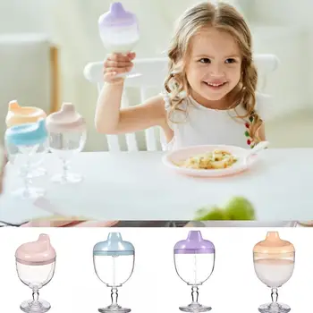 

Baby Cup Baby Plastic Goblet Juice Cup Drink Cup Child Milk Cup Learn To Drink Cup Drop