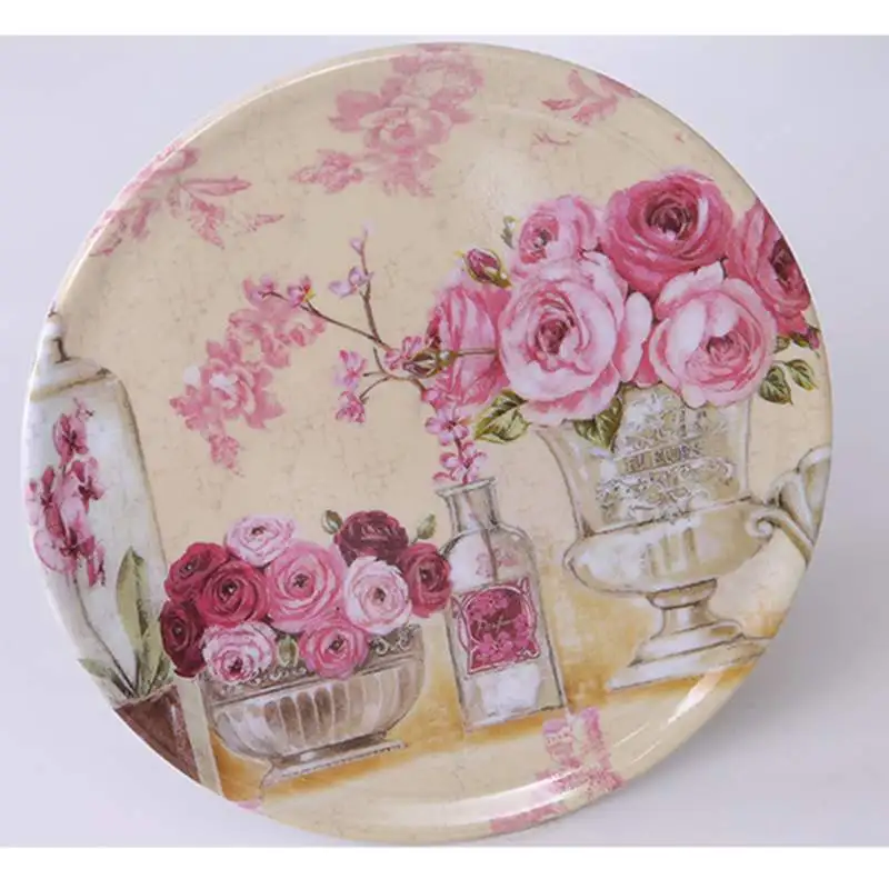 2019Dining Table Placemat Coaster Round Anti-Hot Pad Coffee Tray Mat Cup Bar Mug Flower Cluster Pads Kitchen Accessorie