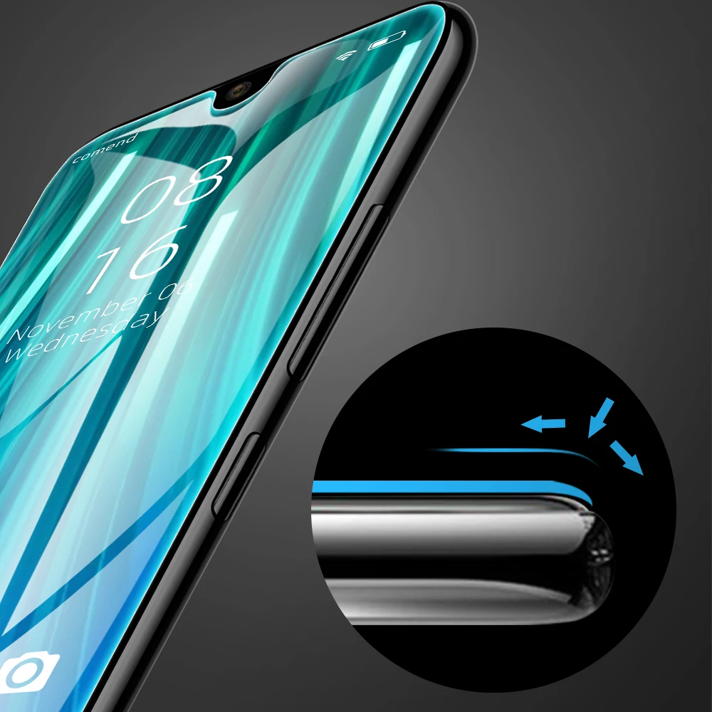 2 шт. закаленное стекло для Xiaomi Redmi Note 7 7 Pro 6 8 8 Pro Pocophone F1 полное покрытие стекло для Redmi 5A 6A 7A 4A S2 K20 K20 Pro