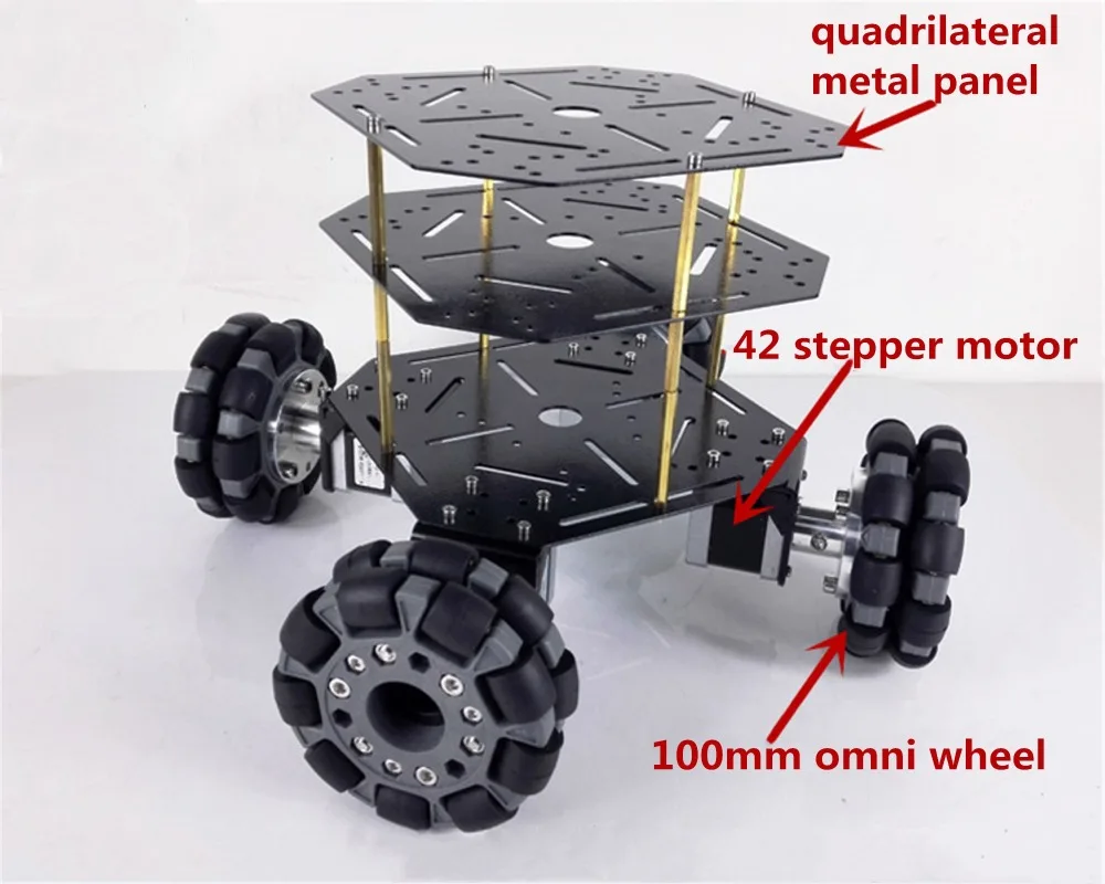 3 wheel robot design