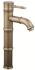 

High Copper Antique Face Basin Vanity Counter Mixing of Hot and Cold Water Faucet FG8149 Single-Joint