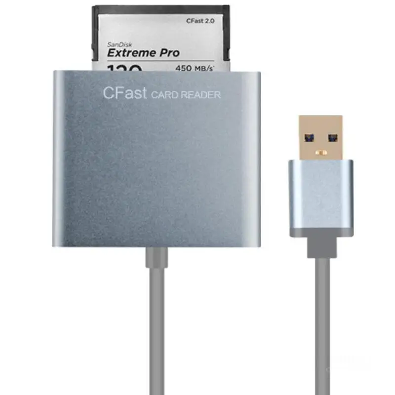 Высокое качество 500 МБ/с. USB 3,0 CFast кард-ридер CFAST 2,0 Устройство чтения карт памяти Адаптер для Камера Canon 1DX Mark C300 Mark II XC10