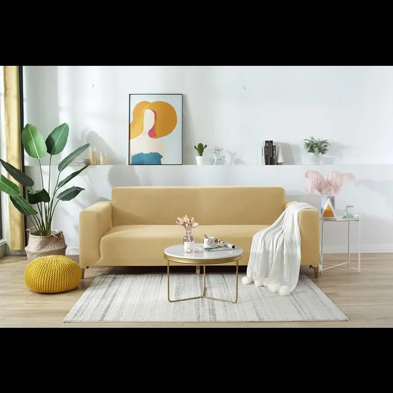 Зимний стрейч Slipcover секционный эластичный стрейч диван Полное покрытие диване кресло протектор для гостиной 2 сиденья
