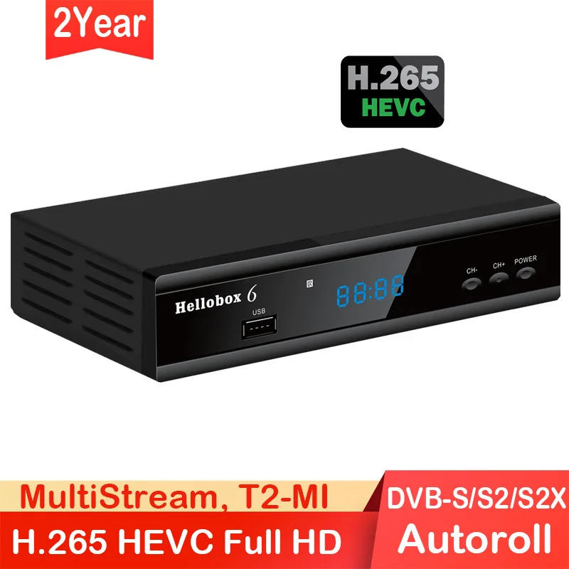Спутниковый ресивер FTA спутниковый DVB S2 приемник спутникового ТВ H.265 HEVC Finder T2MI M3U