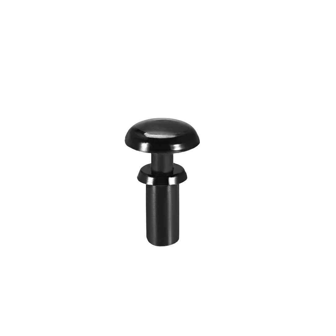 

uxcell Push Clip Rivet 2.6mm x 5.5mm PCB Circuit Panel Nylon Fastener Black 100 Pcs