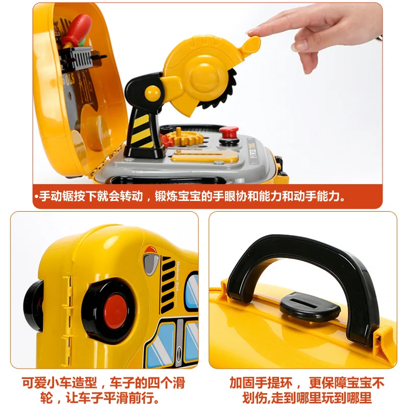 Baby Toolbox Box Toy Set Maintenance Children Repair Kit Taiwan Screw Driver Plastic-Year-Old Product Category