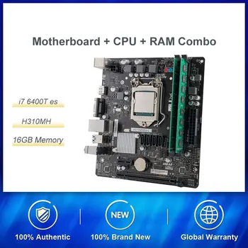 

Intel I7 6400T es With Motherboard 16G RAM Set QHQG ES Engineering version Q0 2.2HMZ 1151 CPU Quad-Core 8WAY 65W support memory