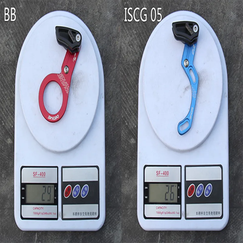 Цепная направляющая DECKAS для горных велосипедов одинарная стандартная система ISCG