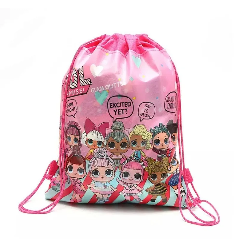 Оригинальный пакет карманная сумка для хранения покупок из нетканого материала