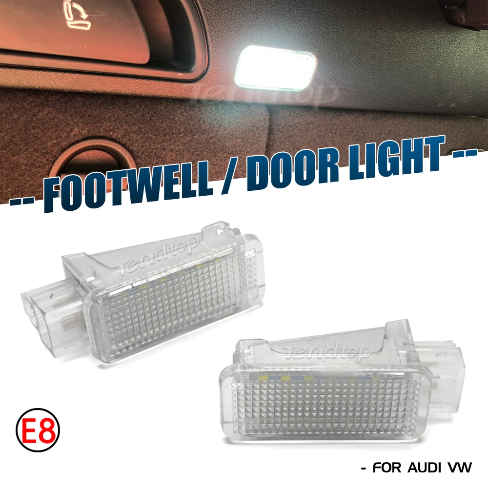 Luci LED vano piedi anteriore - Audi A4 8K, A5 8T, Q5 8R