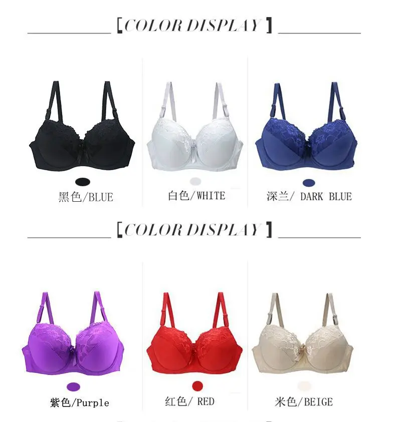 Seamless Plus Size BCDE Cup Bra Image 2