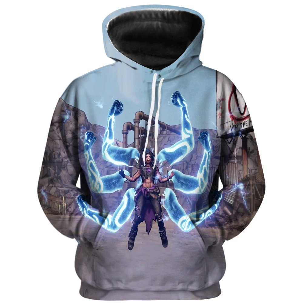 

Game Borderlands 3 3d Hoodie Sweatshirt Men /Women Pullovers Leisure 3d Print Novelty Tops Spring Autumn F003