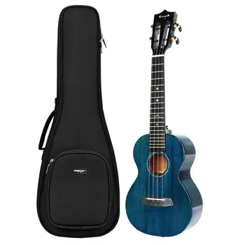 

Enya MAD Ukulele Concert Tenor Electric 23” 26” Ukelele Solid Mahogany Acoustic String Instruments Mini Guitar with Bag Pickup