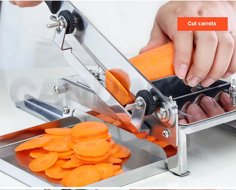 Slicer Jerky Slicer Cutter Chinese Herbal Medicine Bacon Pastry Nougat Cutting  Machine Vegetables Deli Food Slicing Machine - AliExpress