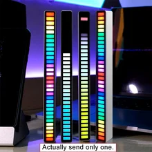 

LED Strip Light Sound Control Pickup Rhythm Light Music Atmosphere Light RGB Colorful Tube USB Energy-Saving Lamp Ambient Light