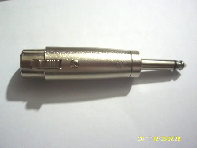 4 шт. XLR 3-контактный разъем для 1/" подойдет как для повседневной носки, так микрофон в комплект поставки входит адаптер