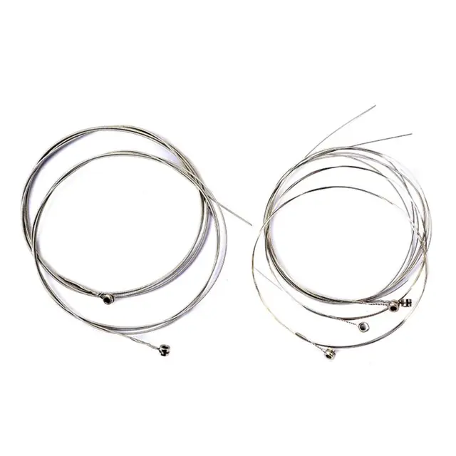 6pcs/set Metal Strings for Electric Guitar Musical Instrument Parts