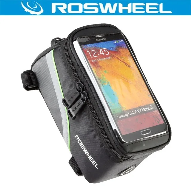 ROSWHEEL [12496] 5th S для горного велосипеда, посылка для телефона, верхняя труба, сумка для переднего луча, оборудование для верховой езды, передняя сумка