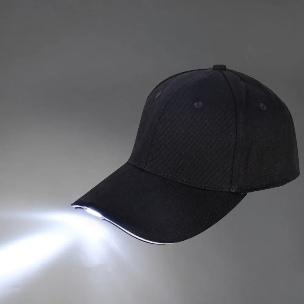 

5 LED lamp Cap Hat Adjustable Climbing Hiking Flashlight HeadLamp Cap Battery Powered For Fishing Jogging Baseball Cap Lamp