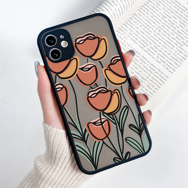 iPhone13 Case For iPhone 11 Funda iPhone 13 Case 12 Mini Phone Case iPhone11 Pro Max 7 8 Plus 6s X XS Max XR SE 2020 Matte Cover 05U151