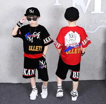 

2020 Summer Boys Clothing Sets Teenage Sport Suits Short Sleeve T Shirt & Pants Casual 4 5 6 8 10 12 13 Years Child Boy Clothes