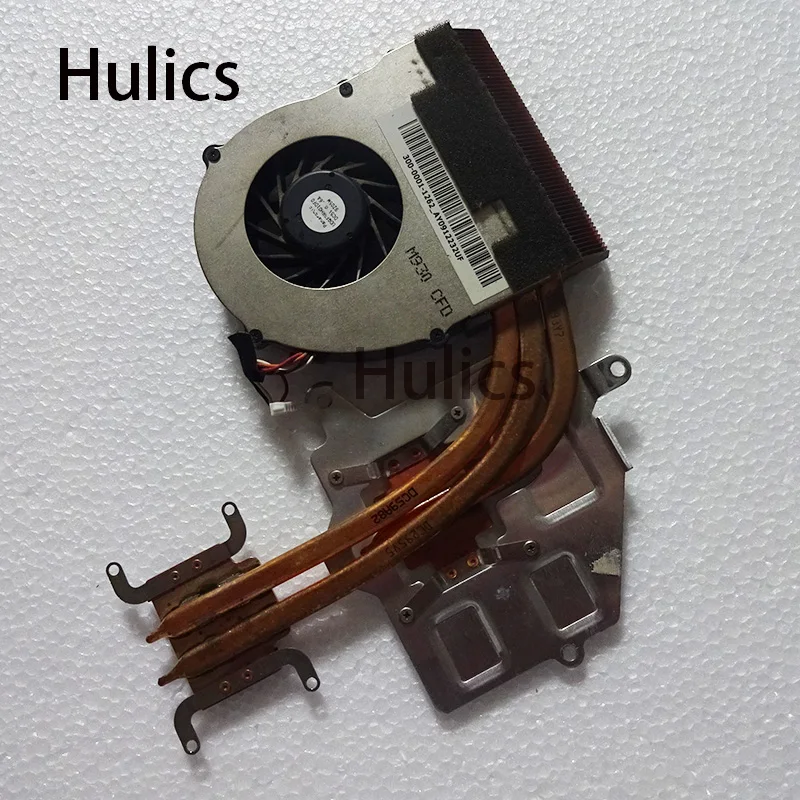Hulics, для Sony Vaio VPCF VPCF1 VPC-F1 VPCF11 VPCF12 VPCF13 M930 Серия ноутбуков Процессор вентилятор с теплоотводом 300-0001-1262