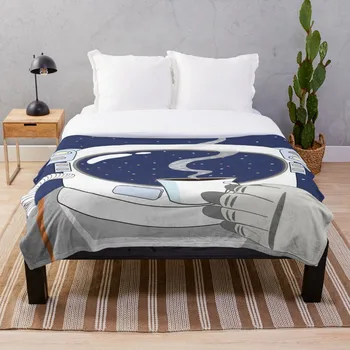 

Offee In Space Throw Blanket Soft Sherpa Blanket Bed Sheet Single Knee Blanket Office Nap Blanket