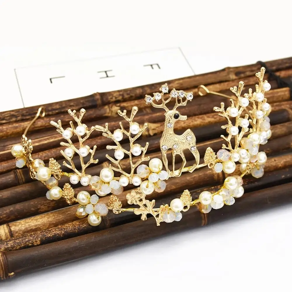 Модные аксессуары для волос в европейском и американском стиле виде леса