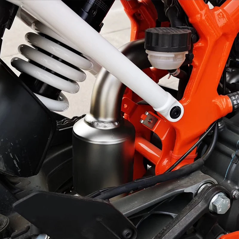 Выхлопная система для KTM 125 200 250 390 Duke RC390 мотоцикл заголовок средней трубы удалить заменить катализатор скольжения на 51 мм