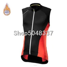 Mavic зимний теплый флисовый жилет без рукавов для велоспорта, велосипедный, Теплый pro командный жилет, Мужская одежда для велоспорта Ropa ciclismo