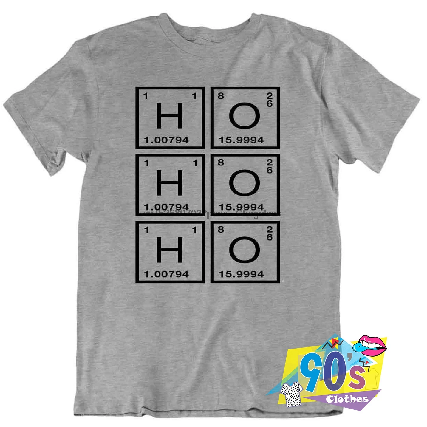 Ho Chemist Периодическая таблица футболка |