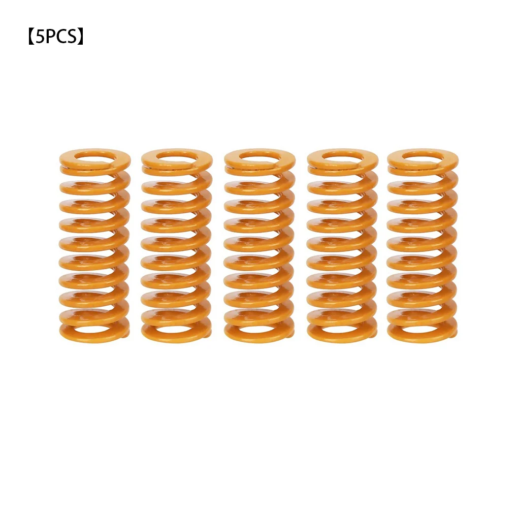 5PCS 3D Printer Heated Bed Leveling Spring Extruder Extrusion Compression Die Spring Replacement for CR-7