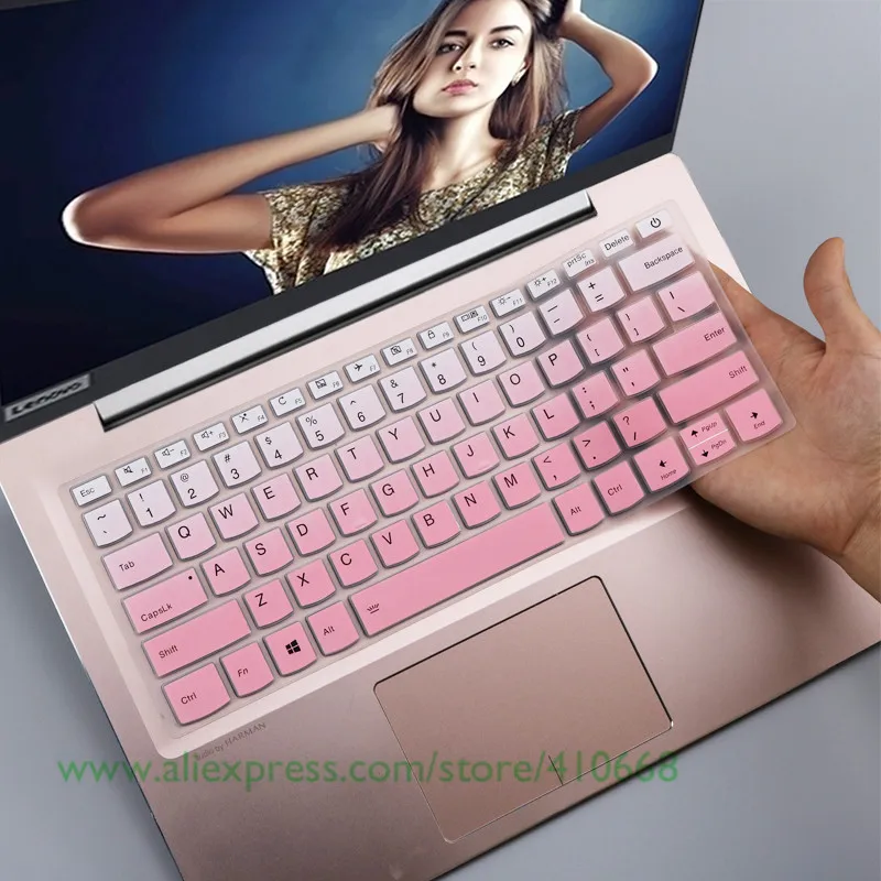 Силиконовый чехол клавиатура для ноутбука lenovo ideapad V330 14IKB 14ISK 330S 330s 14arr 720s 14