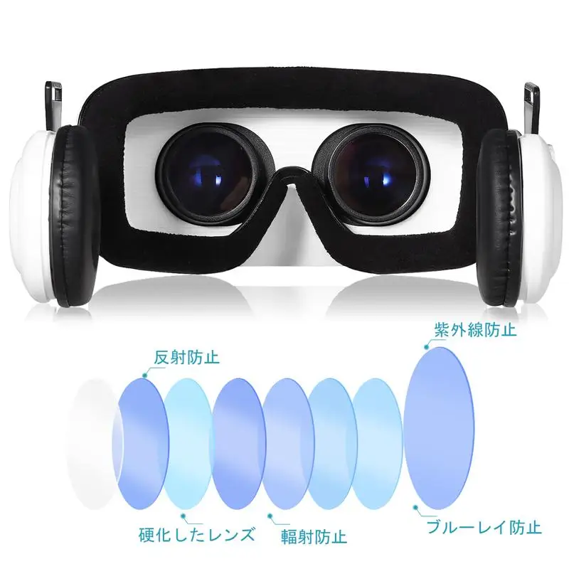 Wholesale Price v8rKh FOXNOVO 1 PC 3D VR Immersive Movie Glass Headset Virtual Reality Adjustable Games Video Headphone Glasses Goggles