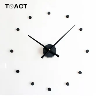 

3D DIY Wall Clock Large Size Clocks Sticker Home Decoration Accessories Modern Design Big Wall Watch For Living Room Quartz