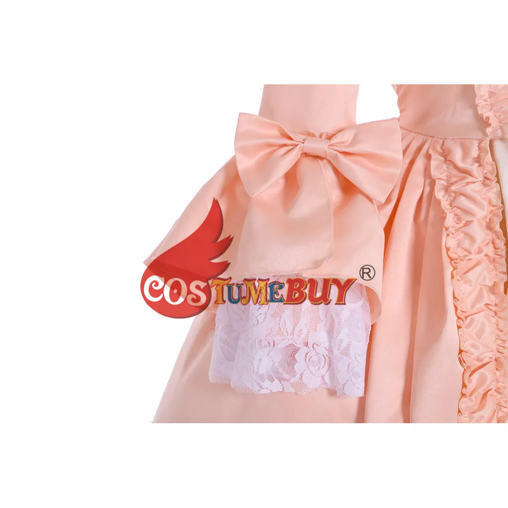 Costumebuy викторианская Мария Антуанетта рококо колония грузинский бальное платье барокко Маскарад женское свадебное платье розовый индивидуальный заказ