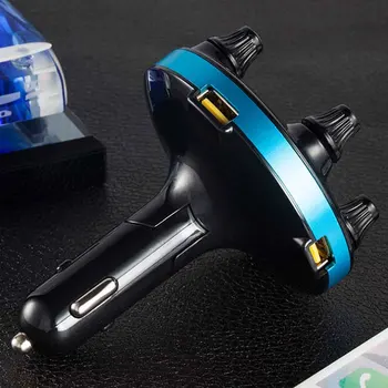 

LCD Display Multifunction Music Handsfree Radio USB Charging Car Bluetooth MP3 Player Intelligent FM Transmitter Adapter TF Card