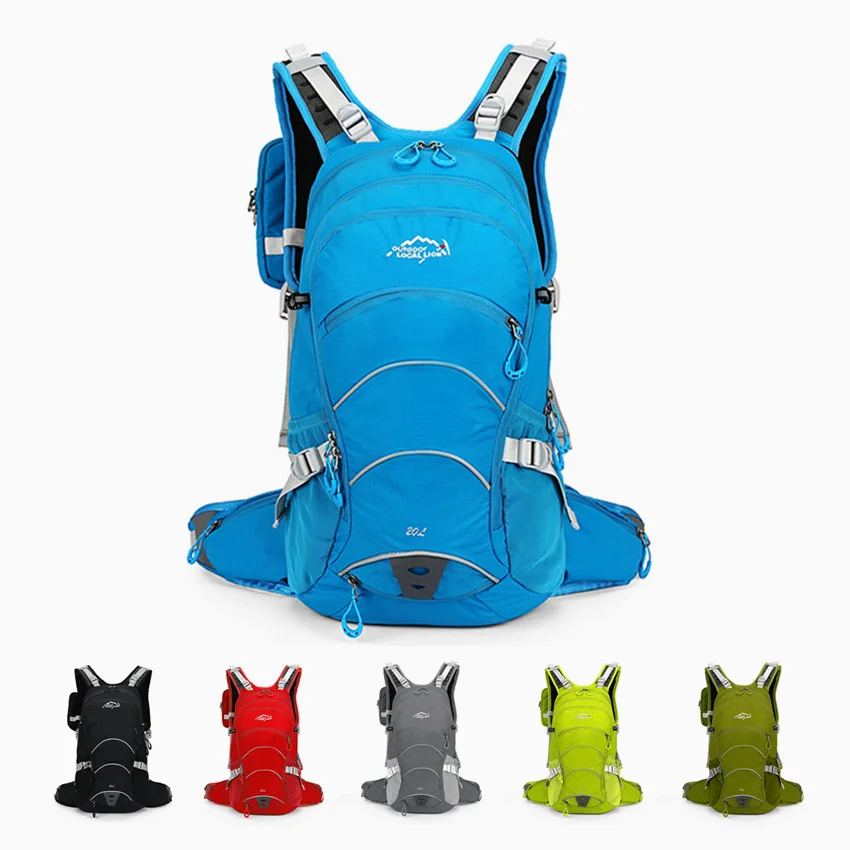 

20L Men's Women MTB Bike Bag Waterproof Bicycle Bags Backpack Sports Polyester Cycling Hiking Camping Hydration Cycling Backpack
