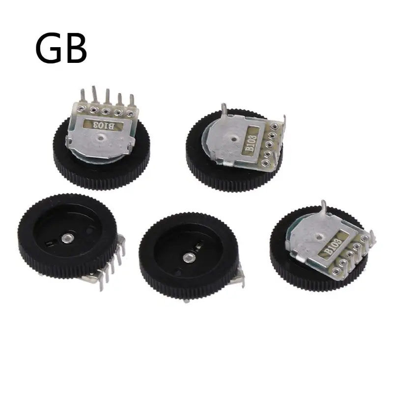 

5Pcs Replacement Volume Switch for Game Boy GB GBA GBC Motherboard Potentiometer 77UA