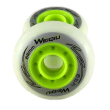 8 шт./партия колеса для роликовых коньков 85A 80 76 72 мм шины Родас для fsk слалом HV Высокое KSJ ВФДК Игор ILQ-11 катание распорные втулки подшипника