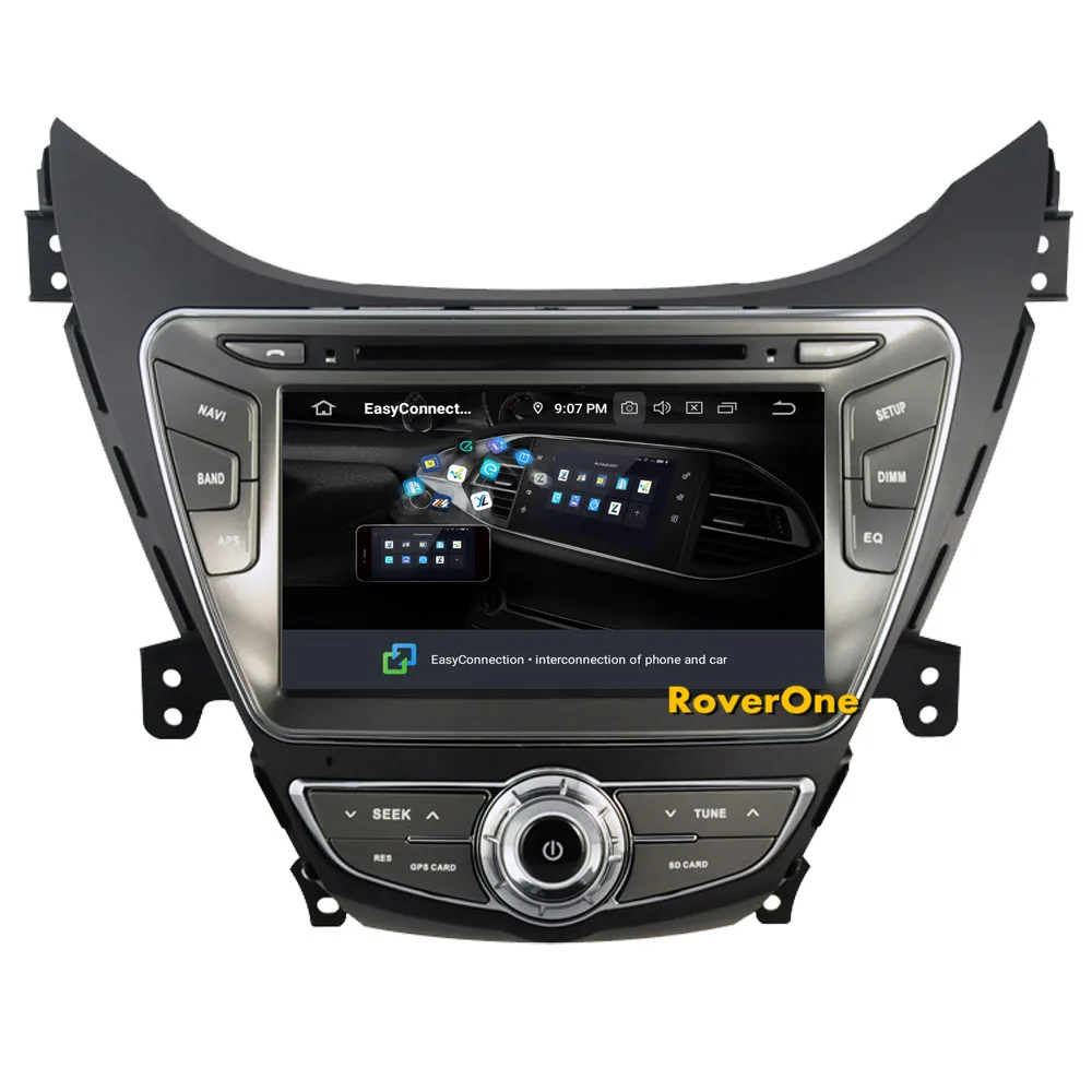 Perfect RoverOne For Hyundai Elantra Avante I35 2010 - 2013 Android 9.0 Autoradio Car Multimedia Player DVD GPS Navigation Head Unit 10