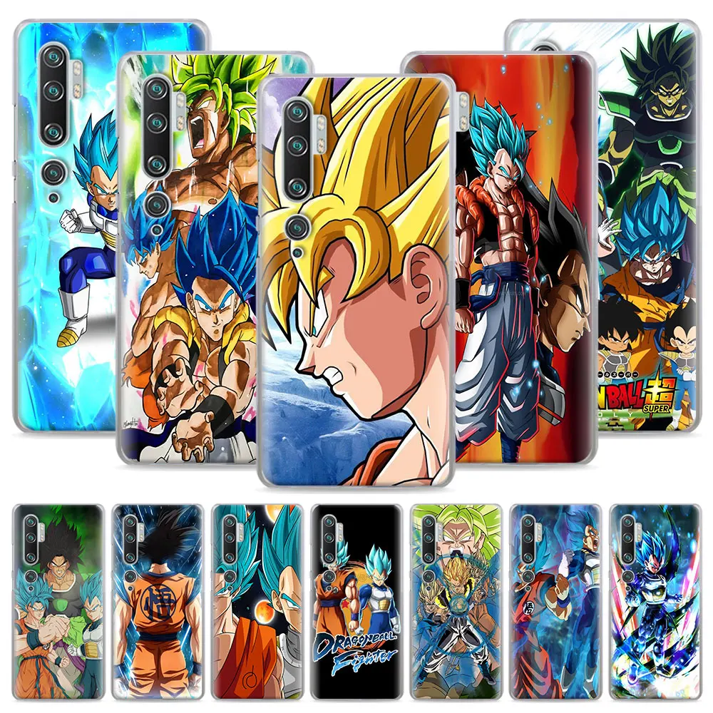 

Dragon Ball Z Goku Vegeta Case for Xiaomi Mi 9 9T Note 10 Pro CC9E CC9 Pro A1 A2 9 SE 8 Lite 5X 6X F1 Hard Cover Capa