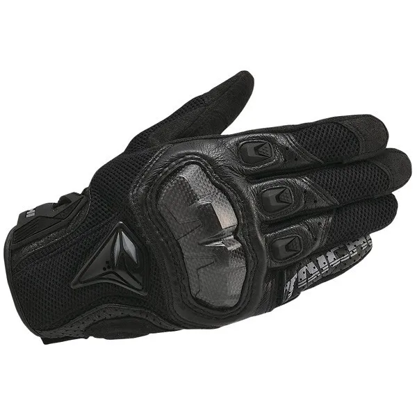 Дышащие кожаные Перчатки для мотоциклистов гоночные перчатки мужские перчатки для мотокросса RST390 391 перчатки guantes moto rekawice moto cyklowe - Цвет: Коричневый