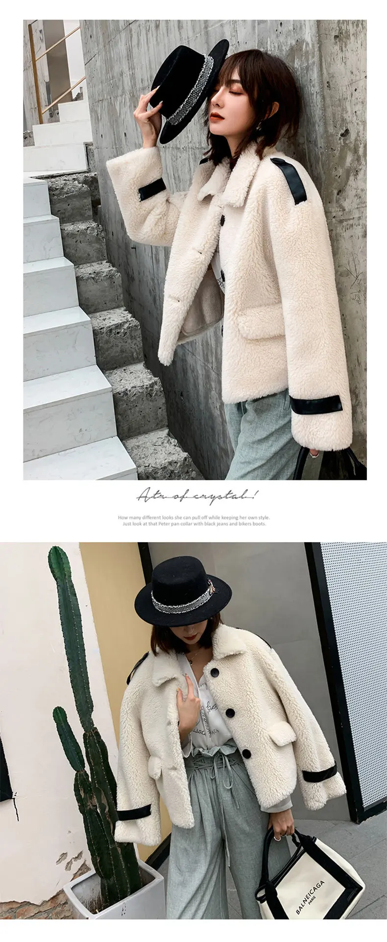 Casual Korean Version New Special Sheep Shearing Faux Fur Coat Female Thicken Lamb Fur Coat Women Short Paragraph ZZZ067
